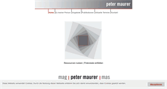 Desktop Screenshot of petermaurer.at